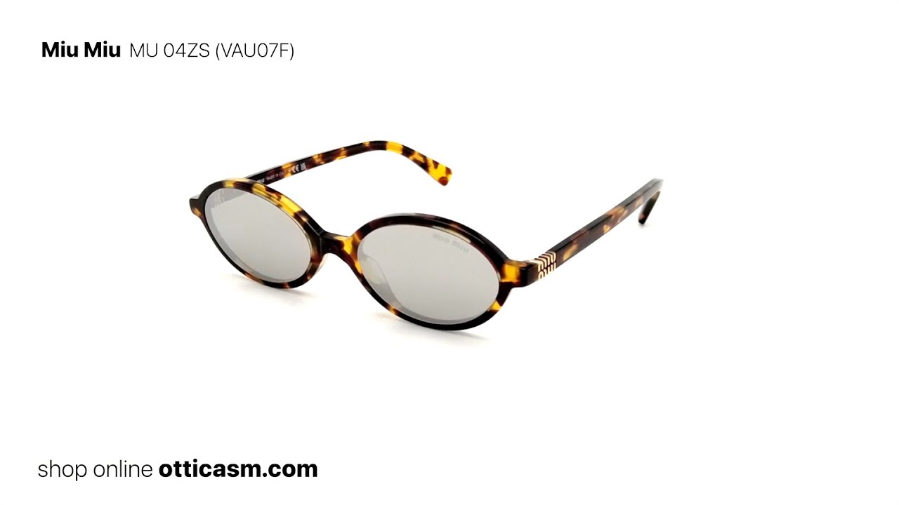Occhiali da sole miu miu mu 04zs vau07f