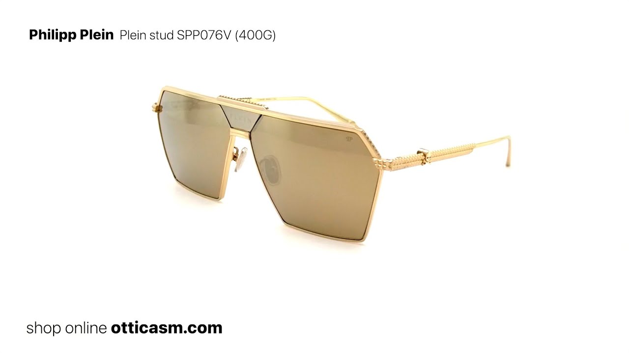 Occhiali da sole philipp plein plein stud spp076v 400g
