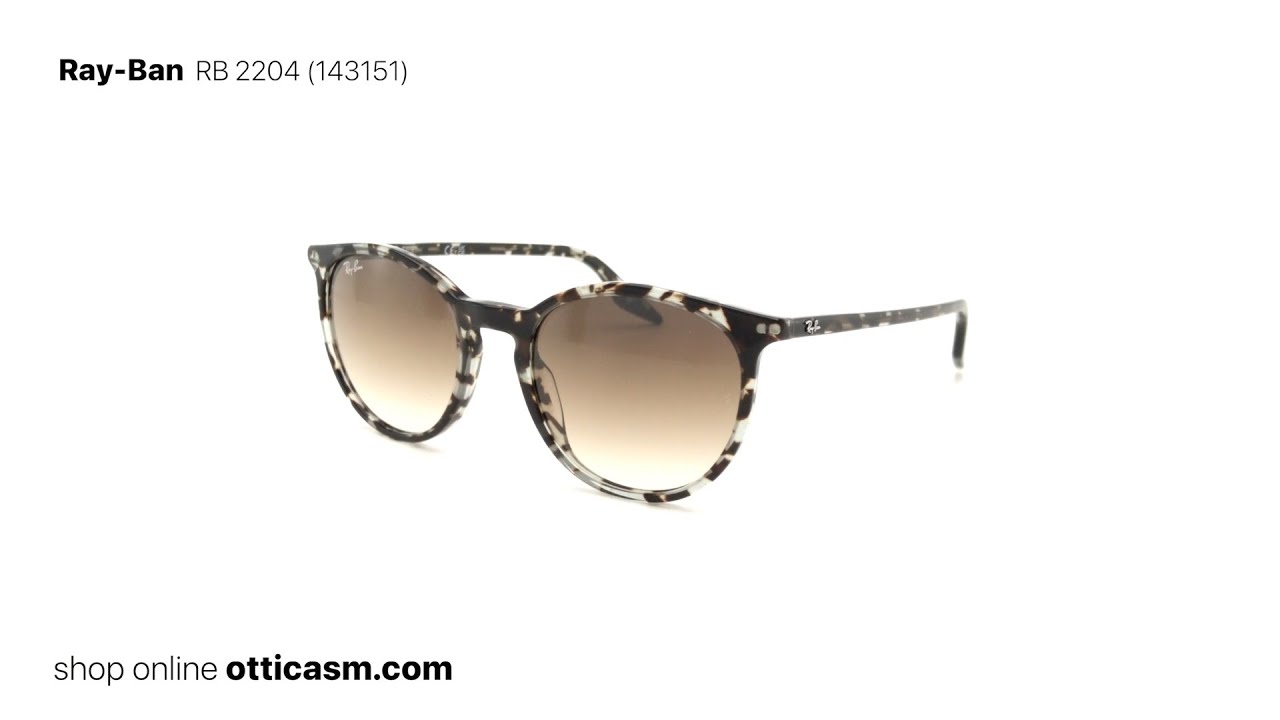 Occhiali da sole ray ban rb 2204 143151
