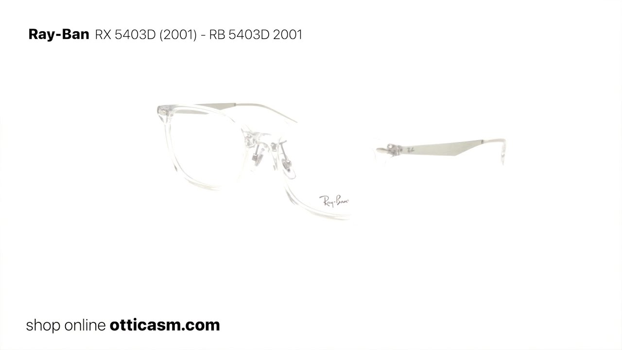 Occhiali da vista ray ban rx 5403d 2001 rb 5403d 2001