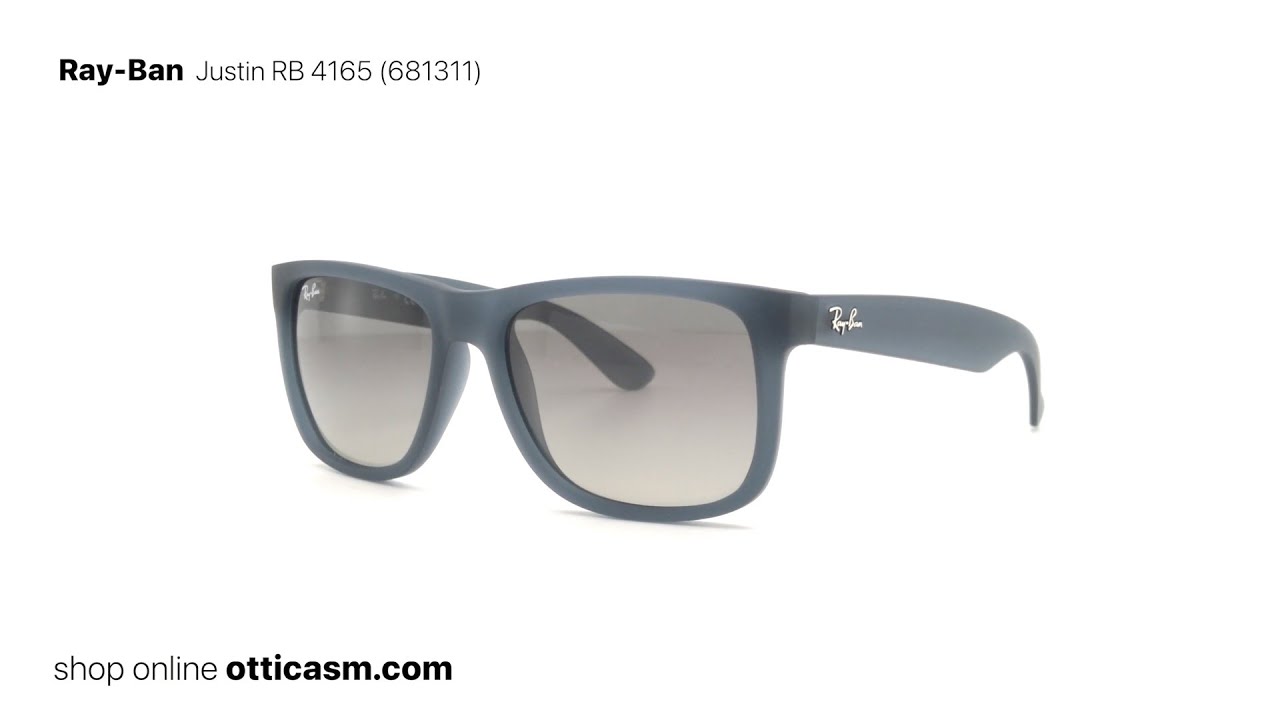 Occhiali da sole ray ban justin rb 4165 681311