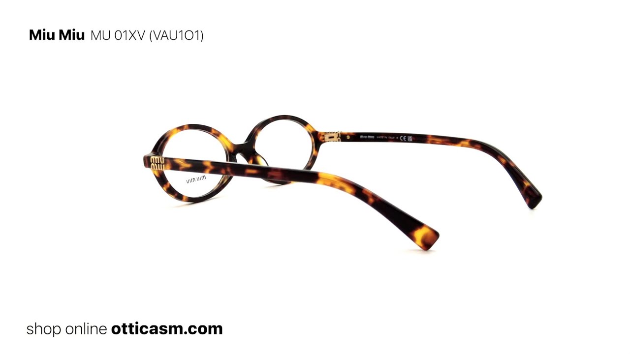 Occhiali da vista miu miu mu 01xv vau1o1