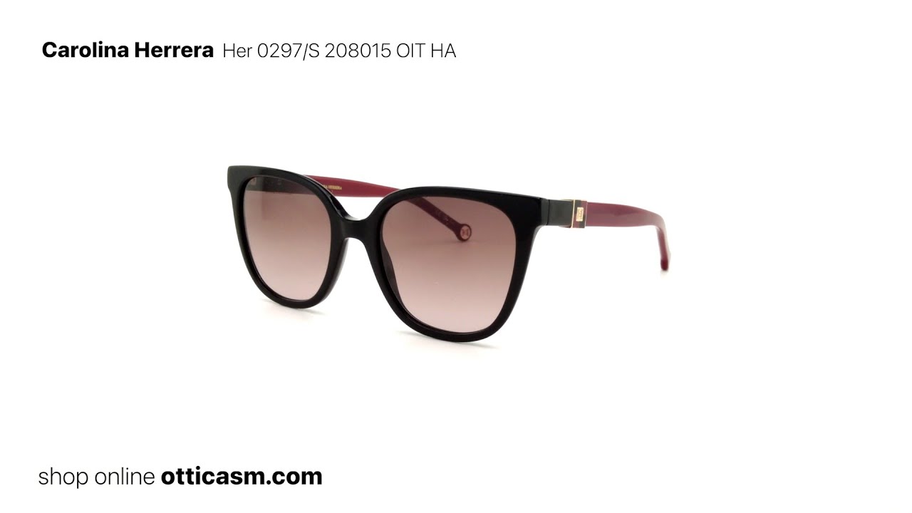 Occhiali da sole carolina herrera her 0297s 208015 oit ha