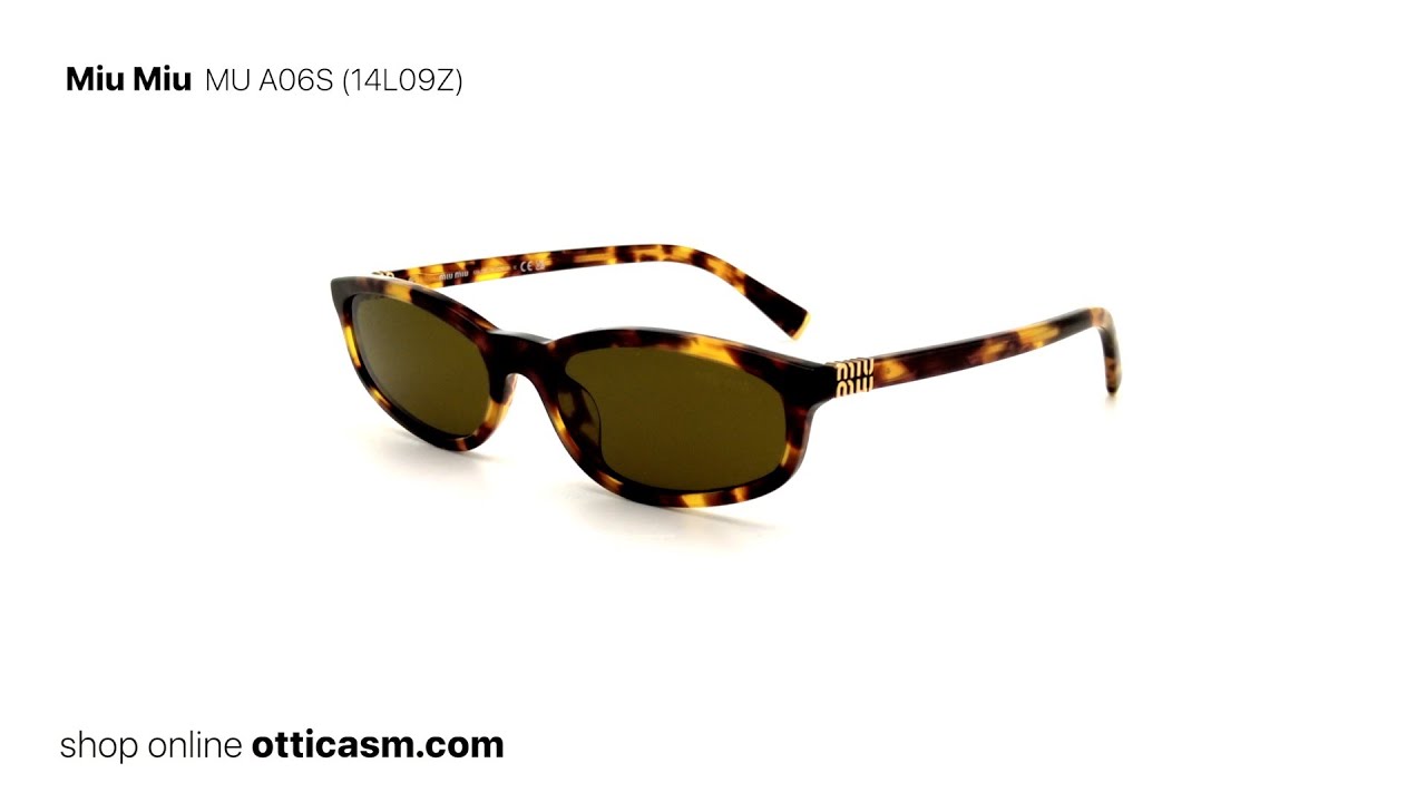 Occhiali da sole miu miu mu a06s 14l09z