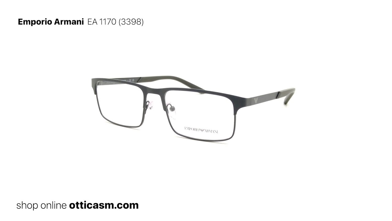 Occhiali da vista emporio armani ea 1170 3398