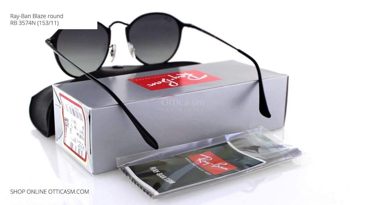 Ray Ban Blaze round RB 3574N