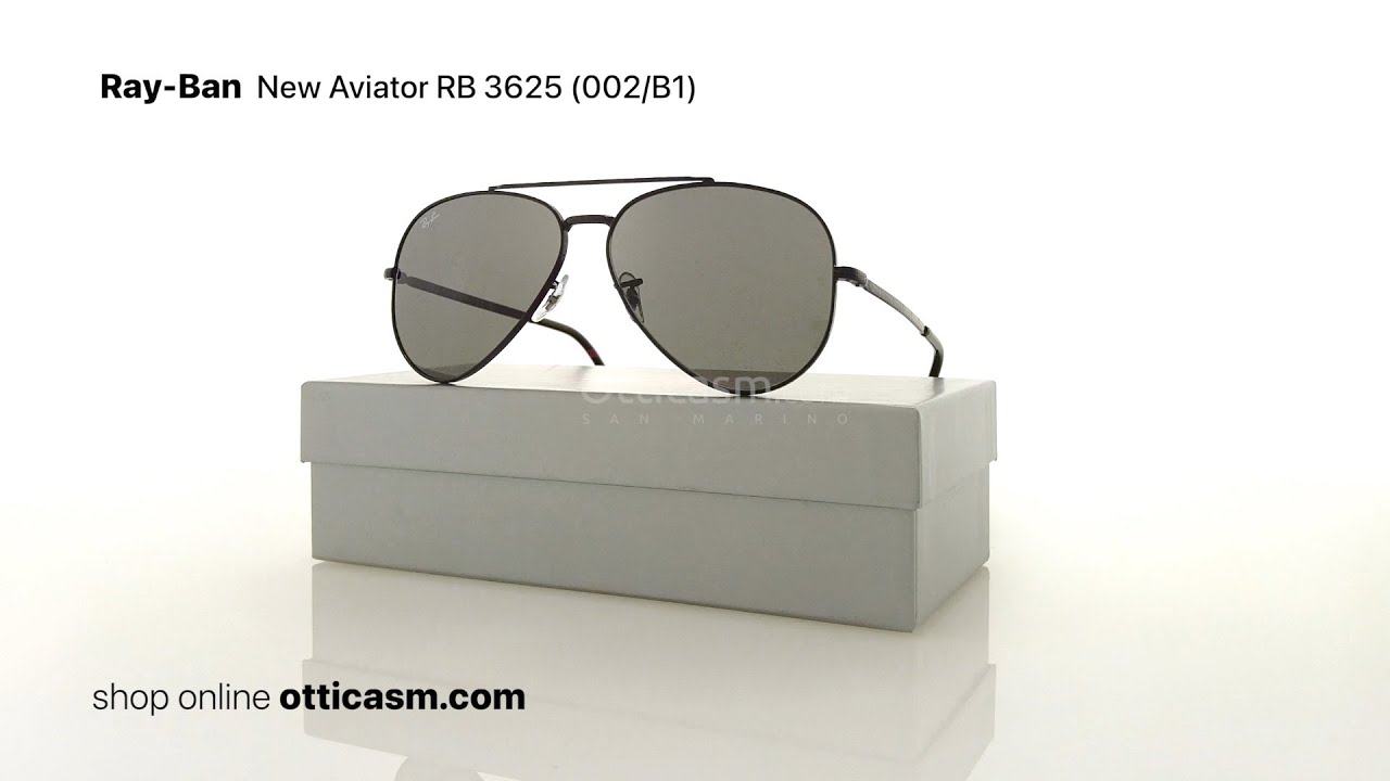 Ray Ban New Aviator RB 3625 002B1